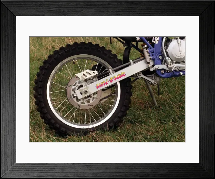 Framed Print : KAWASAKI UNI TRACK BIKE NOVEMBER 1997 Framed Print : KAWASAKI UNI TRACK BIKE NOVEMBER 1997