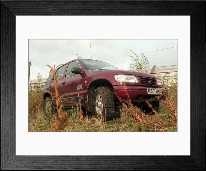 Framed Print : KIA SPORTAGE 4 WHEEL DRIVE JEEP NOVEMBER 1997 ROAD RECORD SUPPLEMENT Framed Print : KIA SPORTAGE 4 WHEEL DRIVE JEEP NOVEMBER 1997 ROAD RECORD SUPPLEMENT