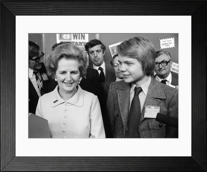 Framed Print : Margaret thatcher and Oct 1977 William Hague Conservative Party Conference Framed Print : Margaret thatcher and Oct 1977 William Hague Conservative Party Conference