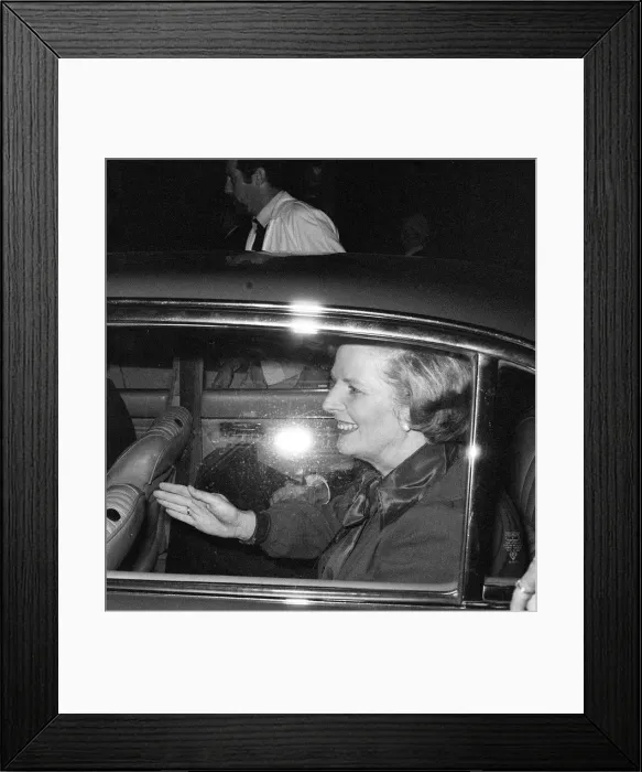 Framed Print : Margaret Thatcher - May 1979 shortky after winning tge General Election Framed Print : Margaret Thatcher - May 1979 shortky after winning tge General Election