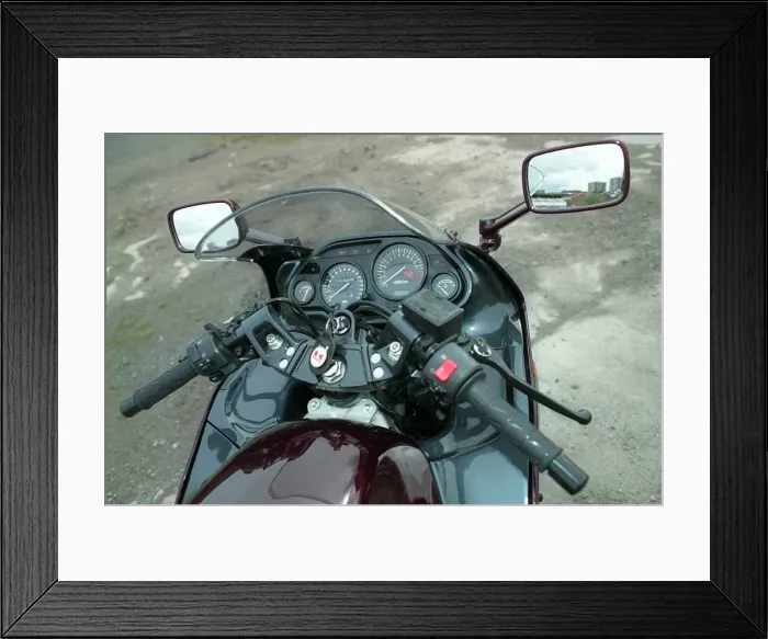 Framed Print : Kawasaki 600 motorcycle road record June 1998 motoring supplement purple Framed Print : Kawasaki 600 motorcycle road record June 1998 motoring supplement purple