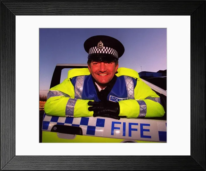 Framed Print : Graham Cole actor January 1998 television actor plays PC Tony Stamp in police programme Framed Print : Graham Cole actor January 1998 television actor plays PC Tony Stamp in police programme