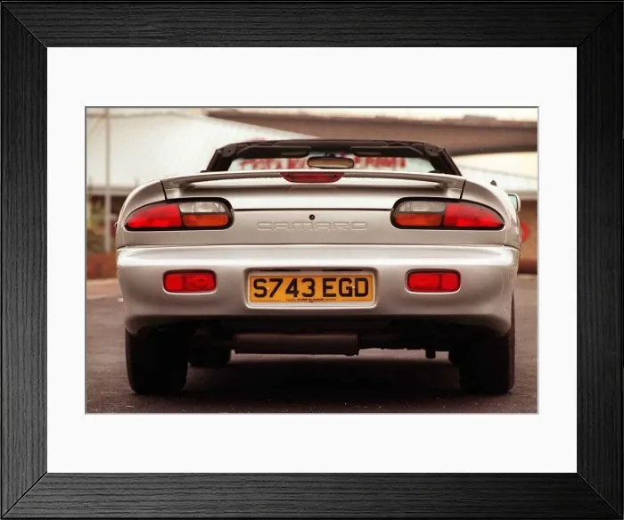 Framed Print : Camaro motor car November 1998 road record supplement American left wheel drive soft top Framed Print : Camaro motor car November 1998 road record supplement American left wheel drive soft top
