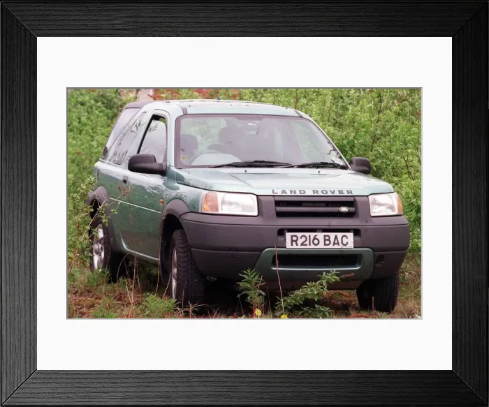 Framed Print : Land Rover Freelander May 1998 Road Record motoring supplement Framed Print : Land Rover Freelander May 1998 Road Record motoring supplement