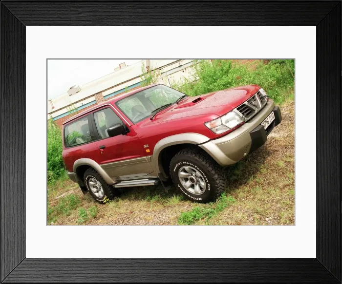 Framed Print : Nissan 4x4 Framed Print : Nissan 4x4