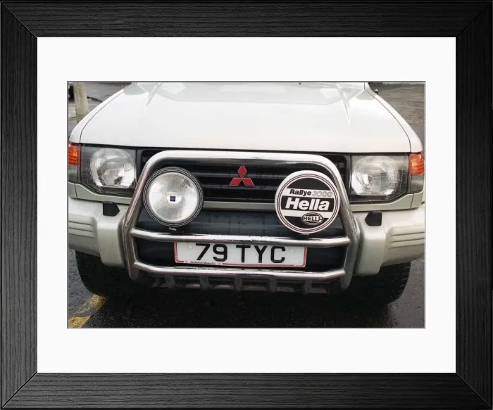 Framed Print : Mitsubishi Shogun road record supplement 1998 used car from Clarkston motor Framed Print : Mitsubishi Shogun road record supplement 1998 used car from Clarkston motor