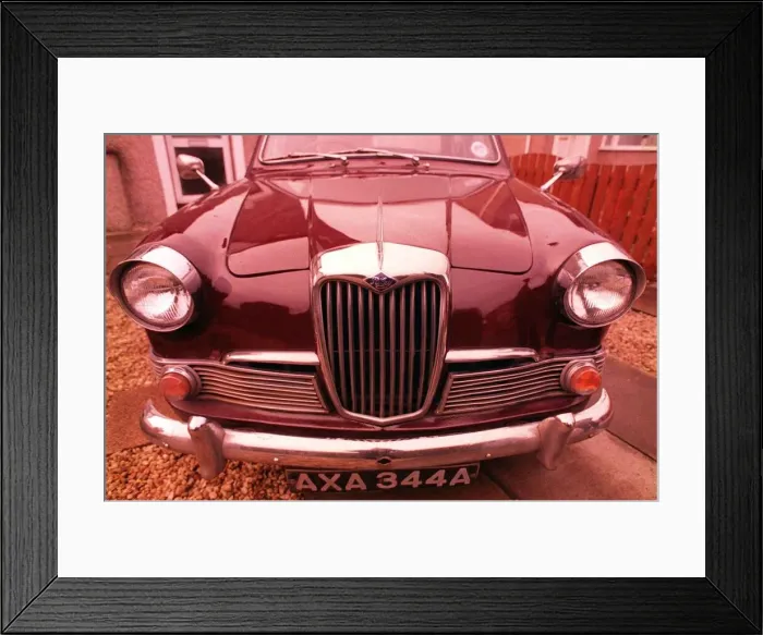 Framed Print : Philip Kelmans Riley 1. 5 car January 1998