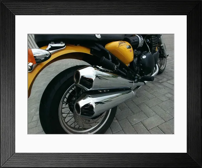 Framed Print : Truimph Thunderbird motorbike May 1998 Framed Print : Truimph Thunderbird motorbike May 1998