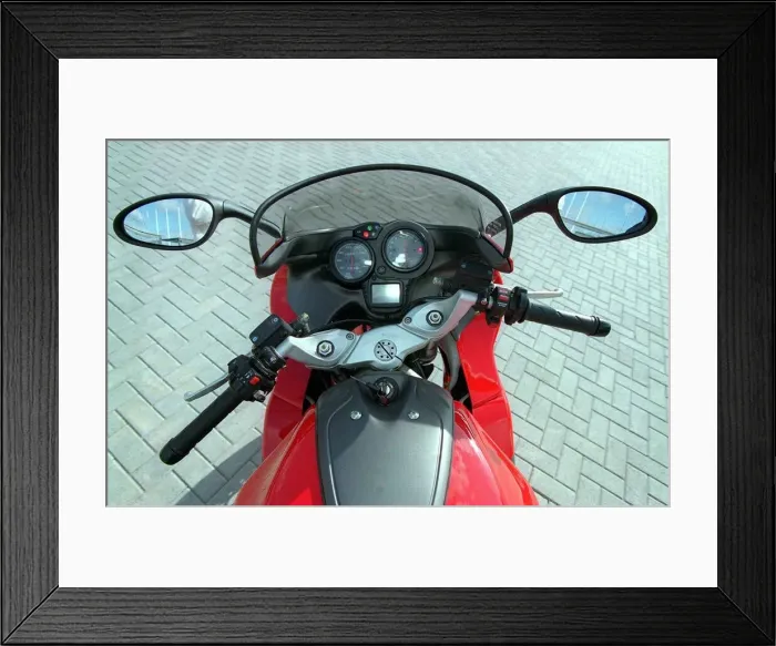 Framed Print : Ducati ST2 motorbike June 1998