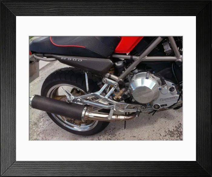Framed Print : Ducati motorcycle 1998 Framed Print : Ducati motorcycle 1998