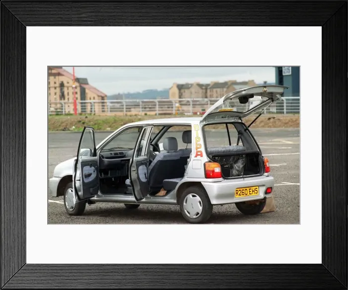 Framed Print : Perodna Nippa car April 1998 Framed Print : Perodna Nippa car April 1998