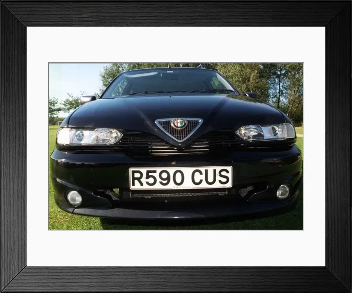 Framed Print : ALFA ROMEO 145 R590 CUS Framed Print : ALFA ROMEO 145 R590 CUS