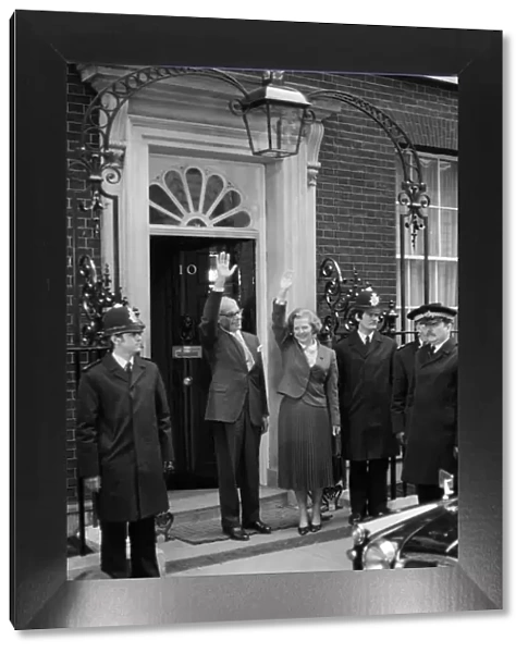Margaret Thatcher wins 1979 General Election New Prime Minister outside No 10