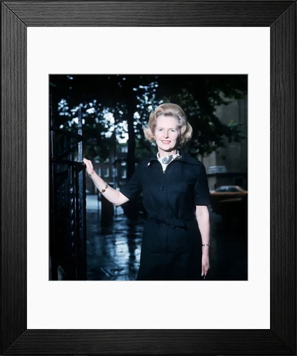 Framed Print : Margaret Thatcher MP Conservative Party 1975 Framed Print : Margaret Thatcher MP Conservative Party 1975