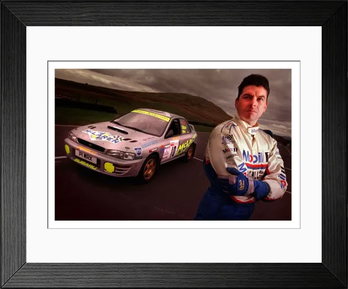 Framed Print : Knockhill race course rally driver May 1998 arms folded Framed Print : Knockhill race course rally driver May 1998 arms folded