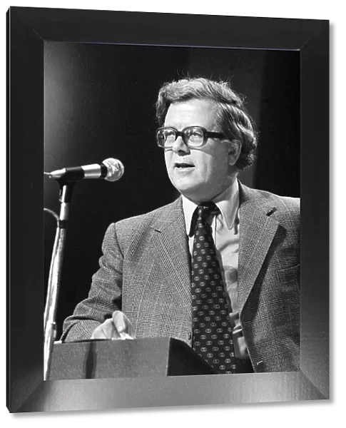Sir Geoffrey Howe Oct 1977 Conservative Party Conference
