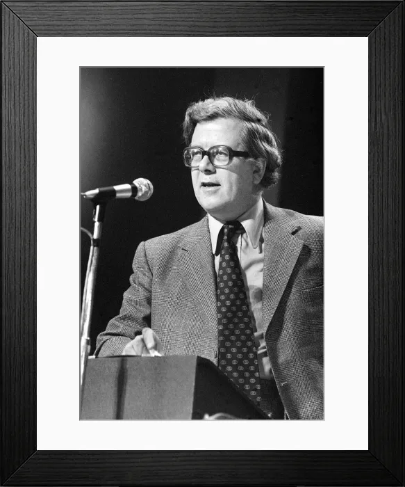 Framed Print : Sir Geoffrey Howe Oct 1977 Conservative Party Conference