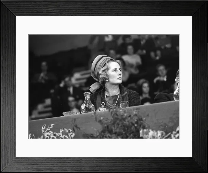 Framed Print : Margaret Thatcher Oct 1965 at Conservative Party Conference 1965