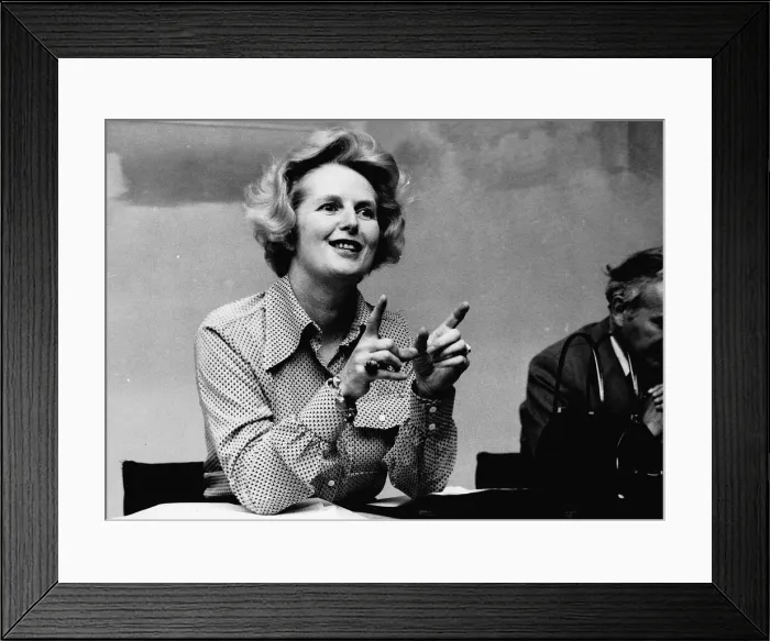 Framed Print : Margaret Thatcher MP 1974 Framed Print : Margaret Thatcher MP 1974