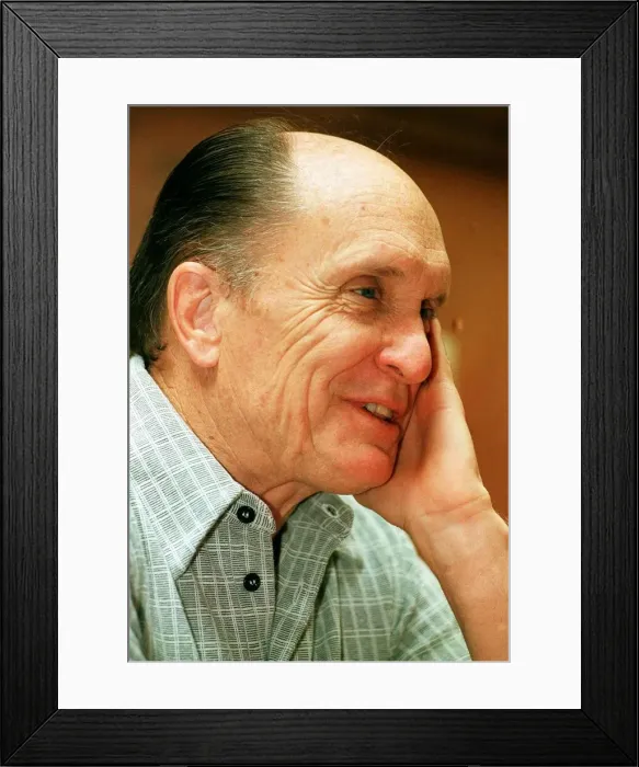 Framed Print : Robert Duvall in Glasgow May 1998