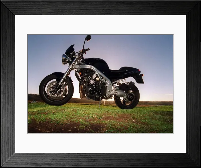 Framed Print : TRIUMPH MOTOR BIKE T509 SPEED TRIPLE November 1997 Framed Print : TRIUMPH MOTOR BIKE T509 SPEED TRIPLE November 1997