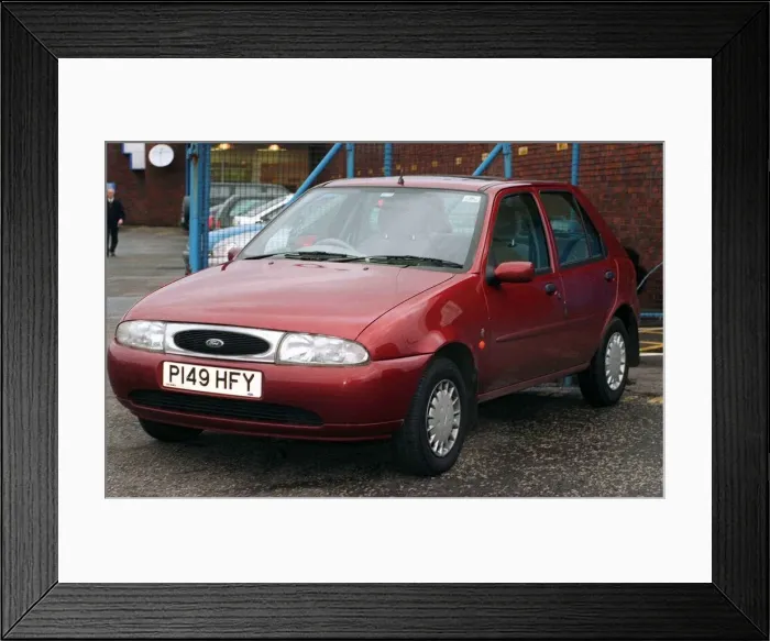 Framed Print : FORD FIESTA POST 1995 NOVEMBER 1997 ROAD RECORD SUPPLEMENT Framed Print : FORD FIESTA POST 1995 NOVEMBER 1997 ROAD RECORD SUPPLEMENT