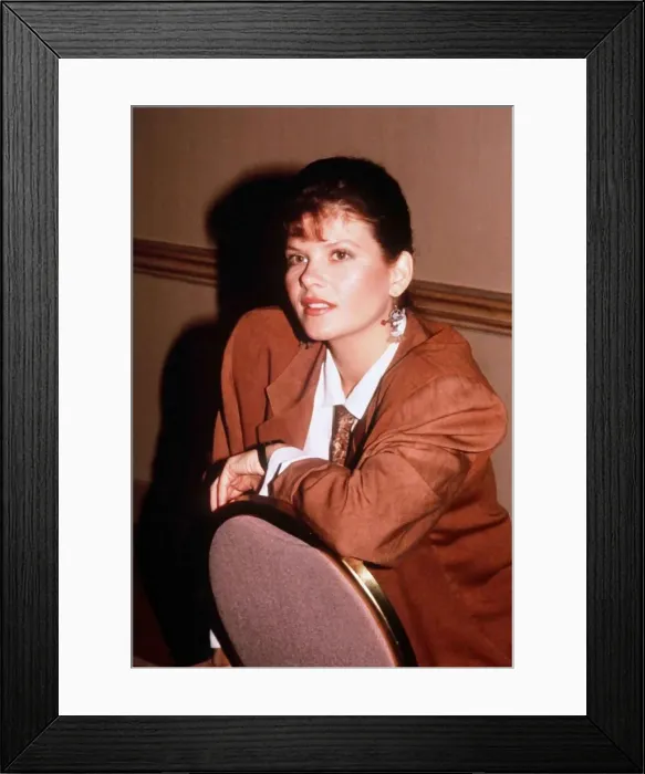 Framed Print : Lolita Davidovich actress 1990 Framed Print : Lolita Davidovich actress 1990