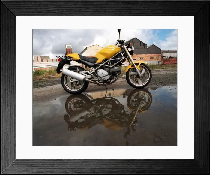 Framed Print : DUCATI BIKE September 1997 Framed Print : DUCATI BIKE September 1997