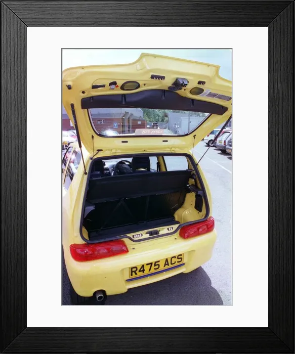 Framed Print : ROAD RECORD SUPPLEMENT JUNE 1998 THE NEW FIAT SEICENTO
