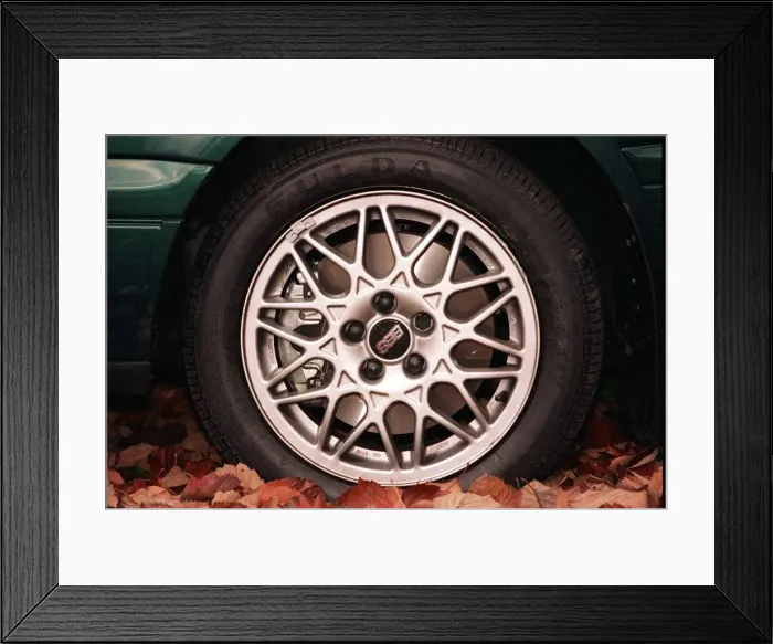 Framed Print : Tony Roper comedian December 1997 with VW VR6 Volskwagen hatchback for Road record Framed Print : Tony Roper comedian December 1997 with VW VR6 Volskwagen hatchback for Road record