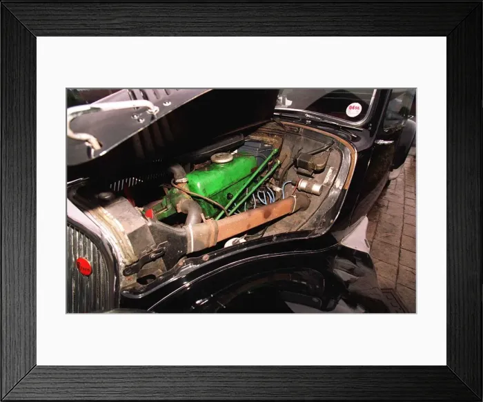 Framed Print : ROAD RECORD SUPPLEMENT JANUARY 1998 OLD CITROEN CAR