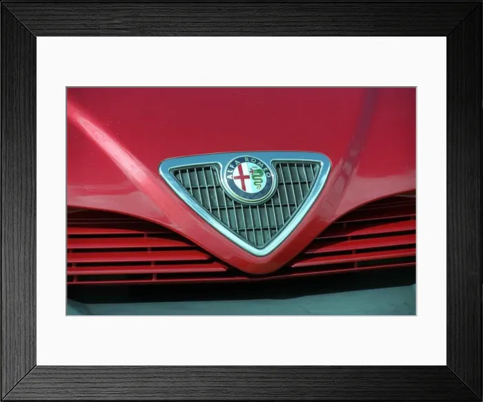 Framed Print : ALFA ROMEO 145 AUGUST 1997 Framed Print : ALFA ROMEO 145 AUGUST 1997