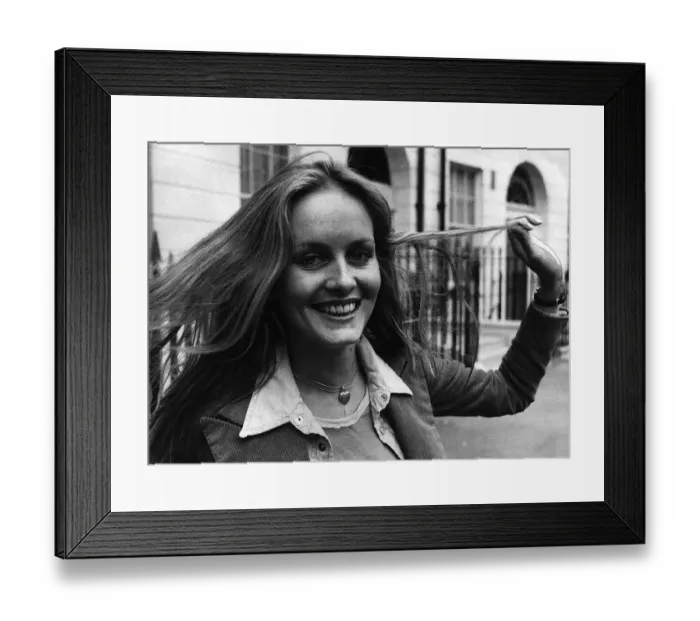 Framed Print : Twiggy actress model