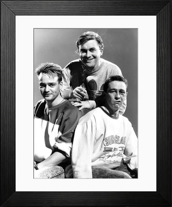 Framed Print : Harry Enfield with fellow actors and comedians Paul Whitehouse Framed Print : Harry Enfield with fellow actors and comedians Paul Whitehouse