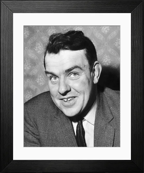 Framed Print : Windsor Davies Actor Framed Print : Windsor Davies Actor