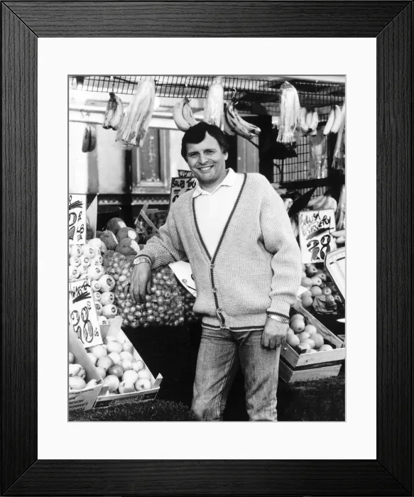 Framed Print : Peter Dean actor who played Peter Beale in TV programme Eastenders July 1987 Framed Print : Peter Dean actor who played Peter Beale in TV programme Eastenders July 1987