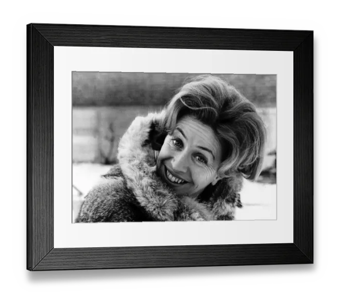 Framed Print : Maggie Fitzgibbon Actress who starred im the television series The Newcomers DBase Framed Print : Maggie Fitzgibbon Actress who starred im the television series The Newcomers DBase