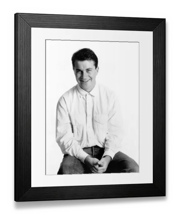 Framed Print : Harry Enfield - May 1988 Acotr and comedian Dbase