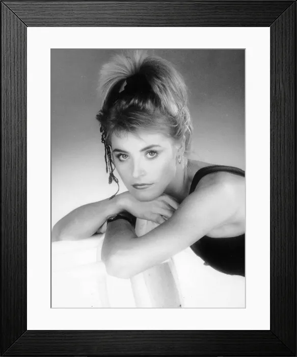 Framed Print : Amanda Donohoe Actress - February 1987 Dbase
