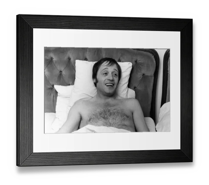 Framed Print : John Bindon November 1979 Actor