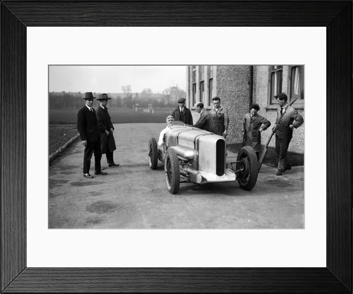 Framed Print : Henry Segrave in his Sunbeam car 1926 A©Mirrorpix Framed Print : Henry Segrave in his Sunbeam car 1926 A©Mirrorpix