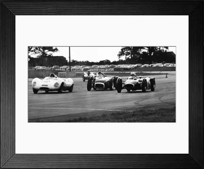 Framed Print : Motor Racing Silverstone Club meeting Framed Print : Motor Racing Silverstone Club meeting