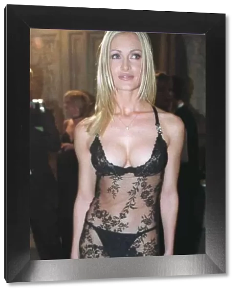 Super Model Caprice Bourret The new face of Wonderbra at the Royal Albert Hall in London