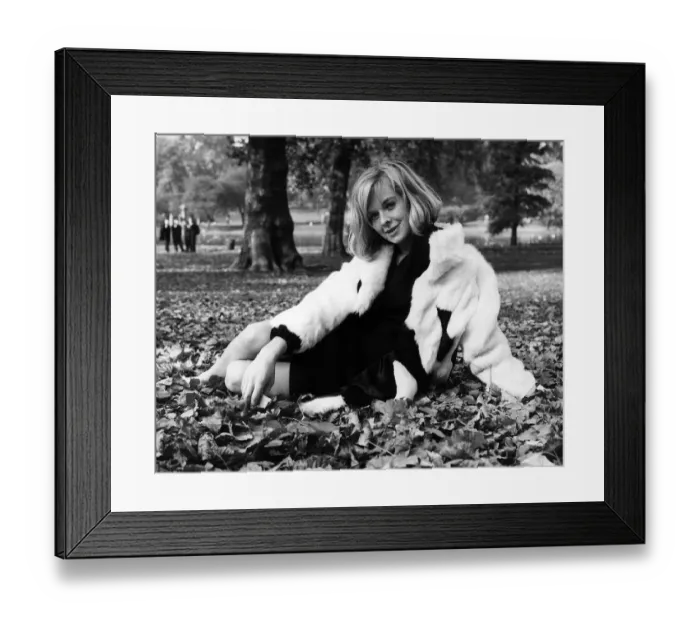 Framed Print : Susannah York actress Pictured in St Jamess Park Framed Print : Susannah York actress Pictured in St Jamess Park