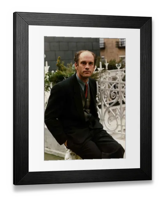 Framed Print : John Malkovich actor - March 1989 Dbase