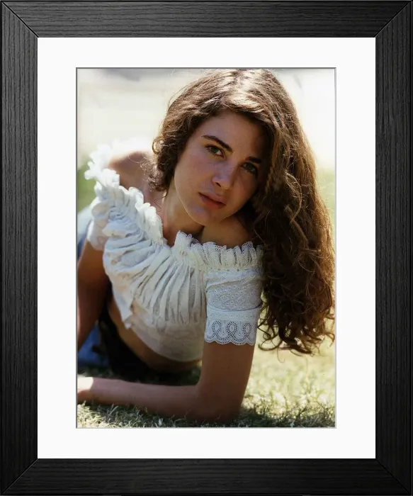 Framed Print : Lawrence Ashley French Actress - July 1989 DBase