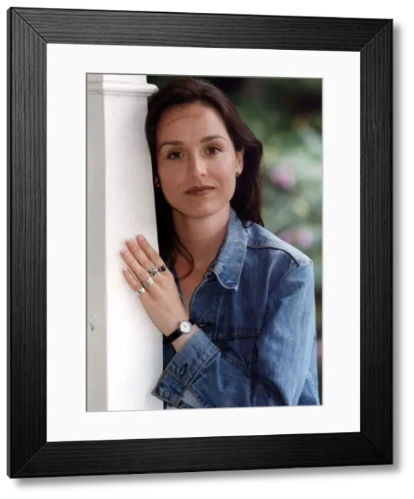 Framed Print : Irish Actress Rachael Dowling February 1999 Rachael