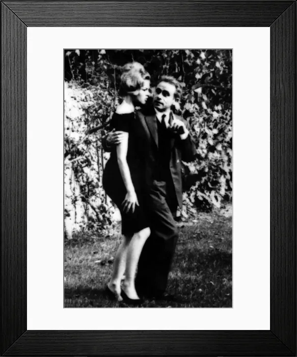Framed Print : Brigitte Bardot French actress with Film Director Henri Georges Clouzot Framed Print : Brigitte Bardot French actress with Film Director Henri Georges Clouzot