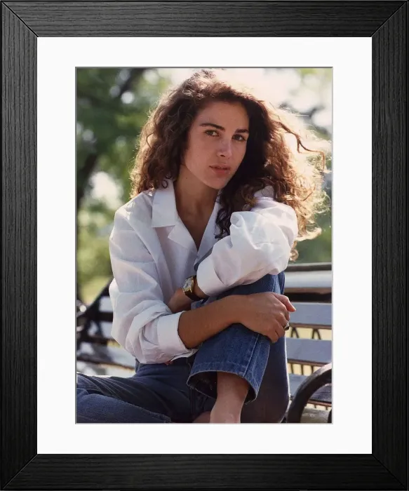 Framed Print : Lawrence Ashley French Actress - July 1989 DBase Framed Print : Lawrence Ashley French Actress - July 1989 DBase