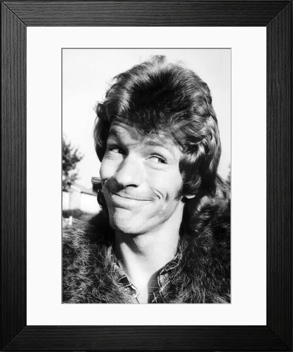 Framed Print : Jim Davidson comedian actor - October 1979 Framed Print : Jim Davidson comedian actor - October 1979